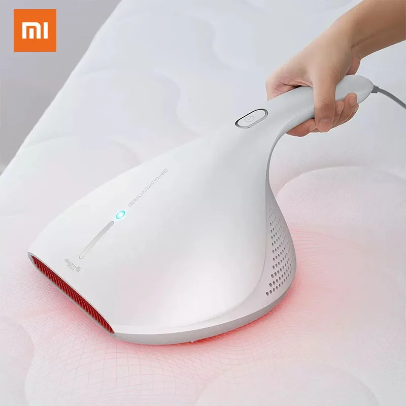 Xiaomi Deerma пылевых клещей пылесос Белый УФ стерилизация ручной 13000Pa умный дом матрас