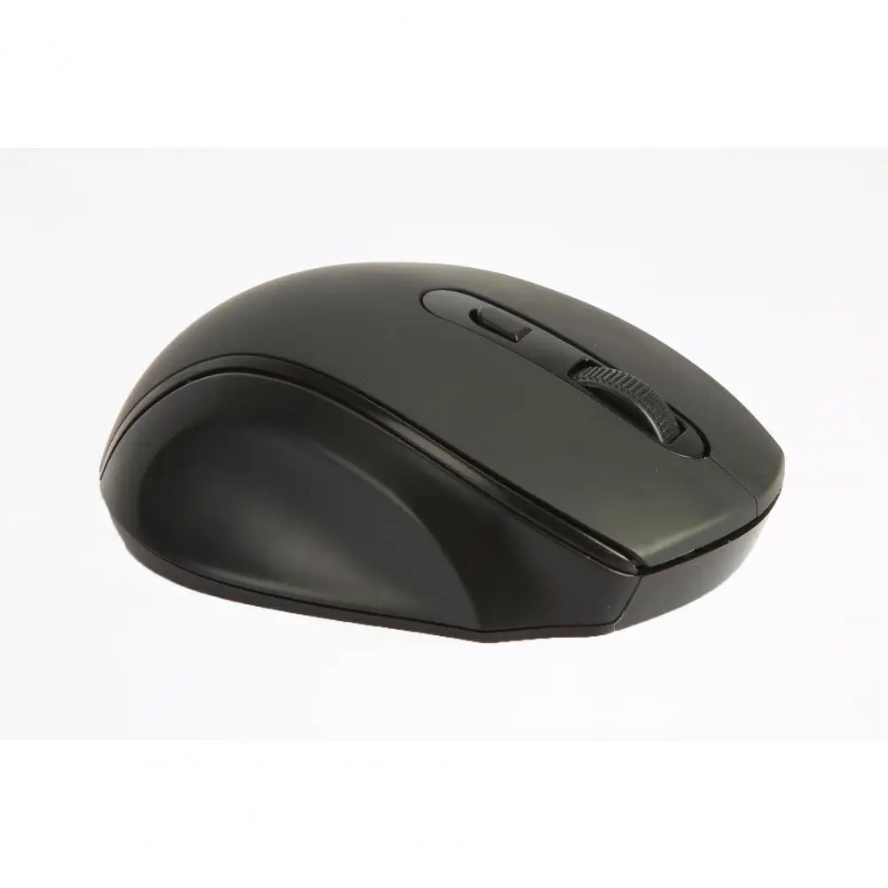 

YR-907 Universal Ergonomic Wireless Mouse Portable 2.4G 1600DPI Optical Mouse with USB Receiver for PC Laptop Computer