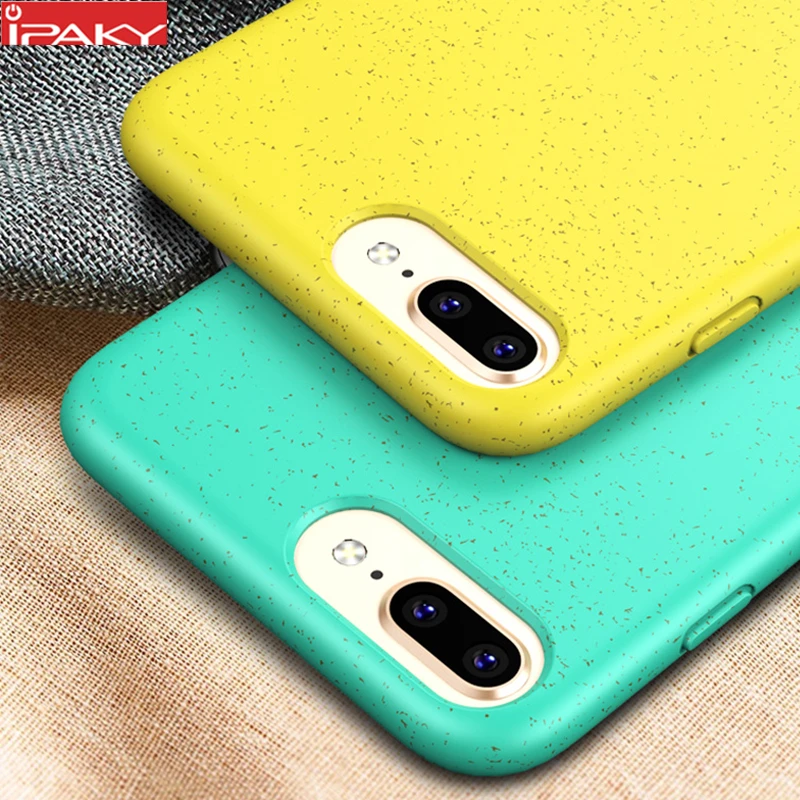 Чехол IPAKY для iPhone 8 Plus мягкий чехол из жидкого силикона 7 гелевый ударопрочный
