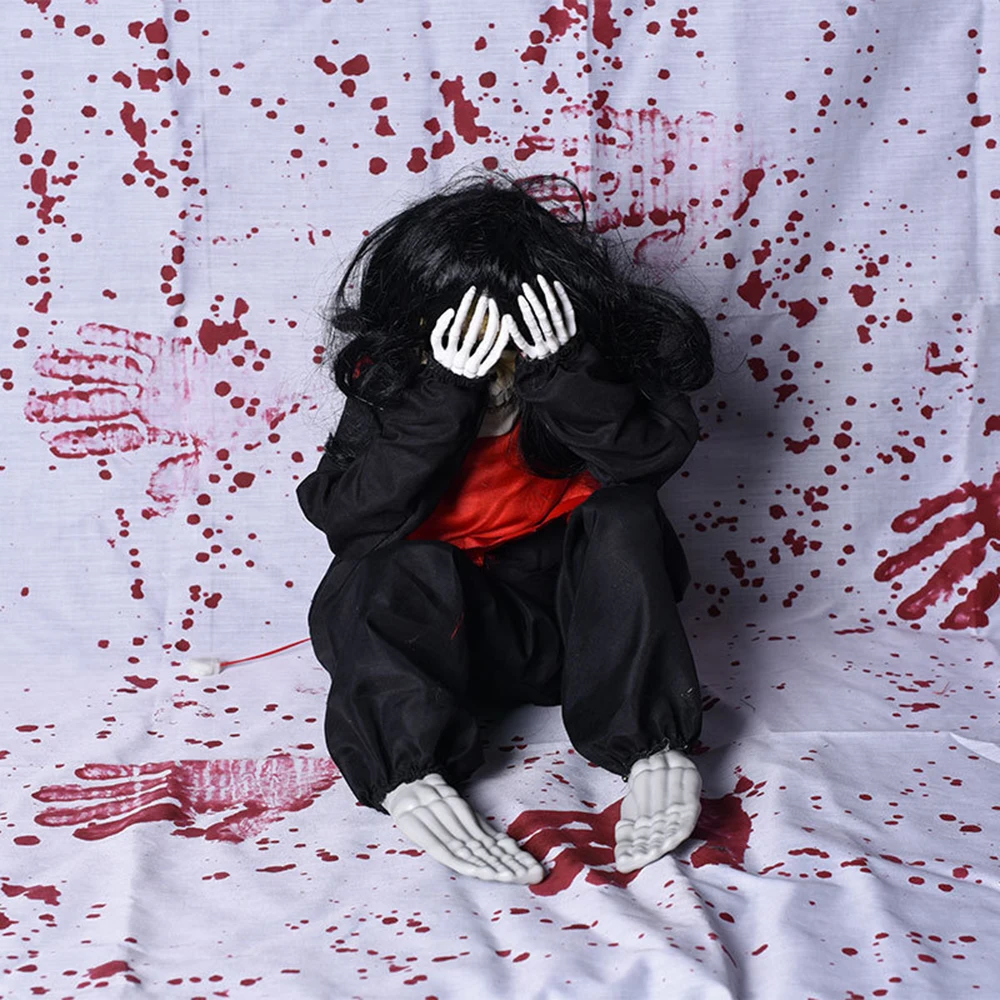 Креативный подарок сидящий призрак Голосовое управление Электрический