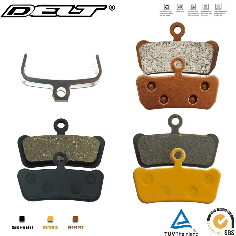 

2 Pair Bicycle Disc Brake Pads For SRAM G2 Guide Ultimate, RSC, RS, R Avid X0 Trail E7/E9/XO Elixir Trail,4 Pistions MTB BIKE