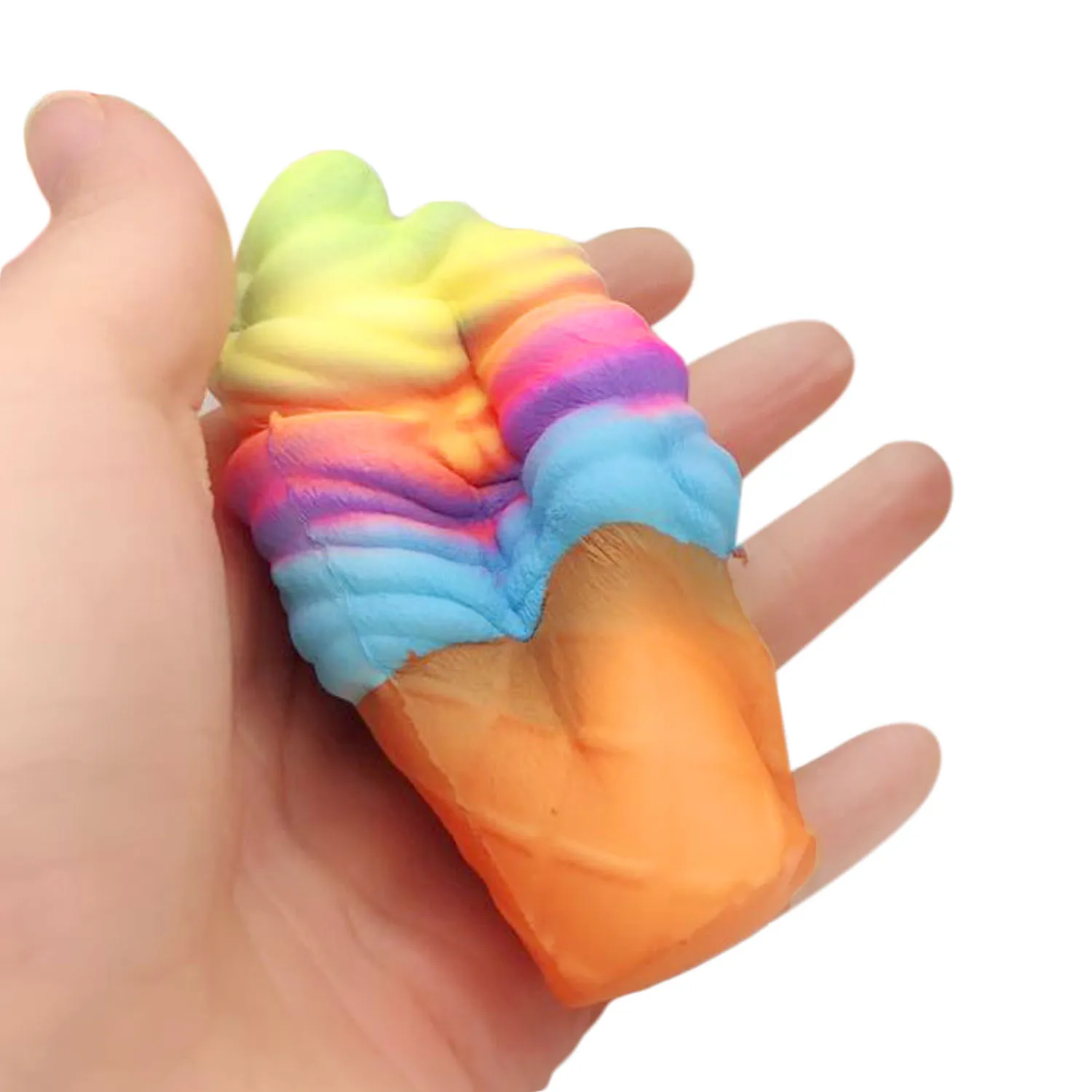 Besegad большой милый кавайный мороженое конус еда сжимаемая медленно