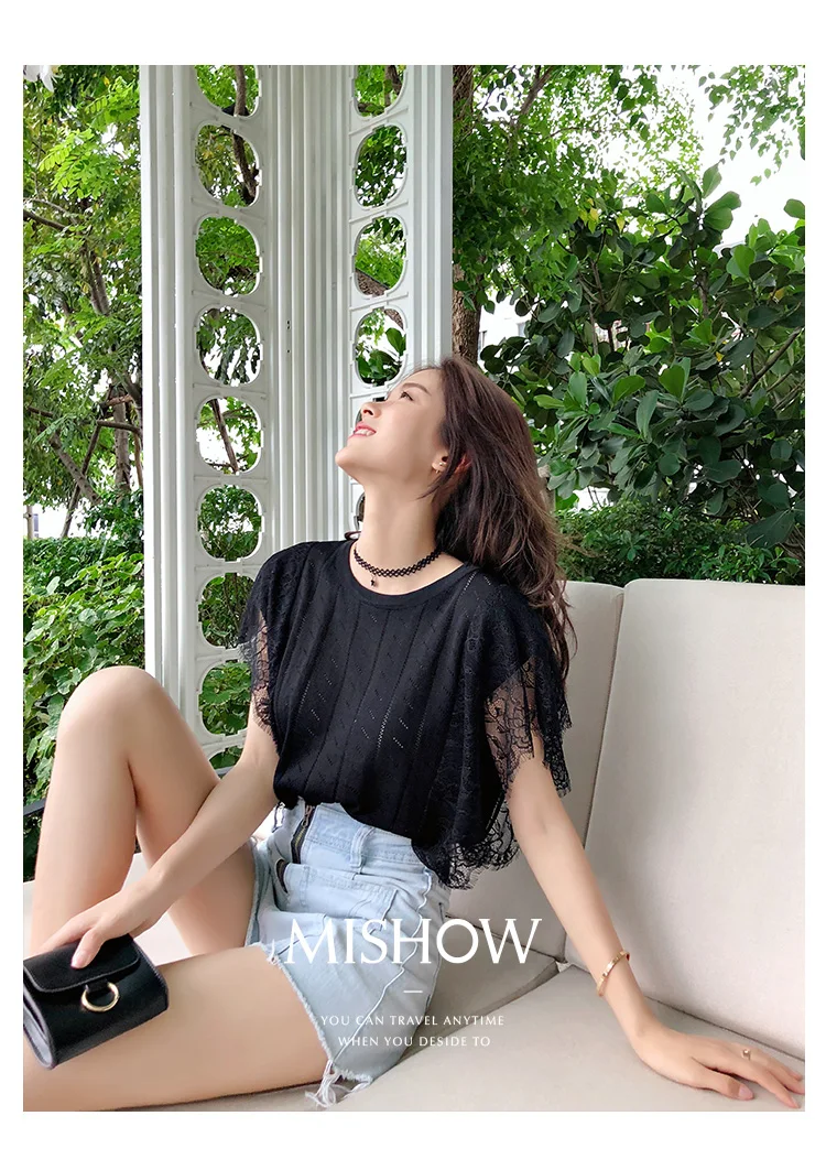 Mishow Женская блузка с кружевом MX18B5165