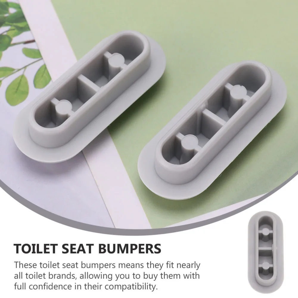 

6pcs Toilet Seat Gasket Toilet Seat Bumper Universal Toilet Seat Cushioning Mat