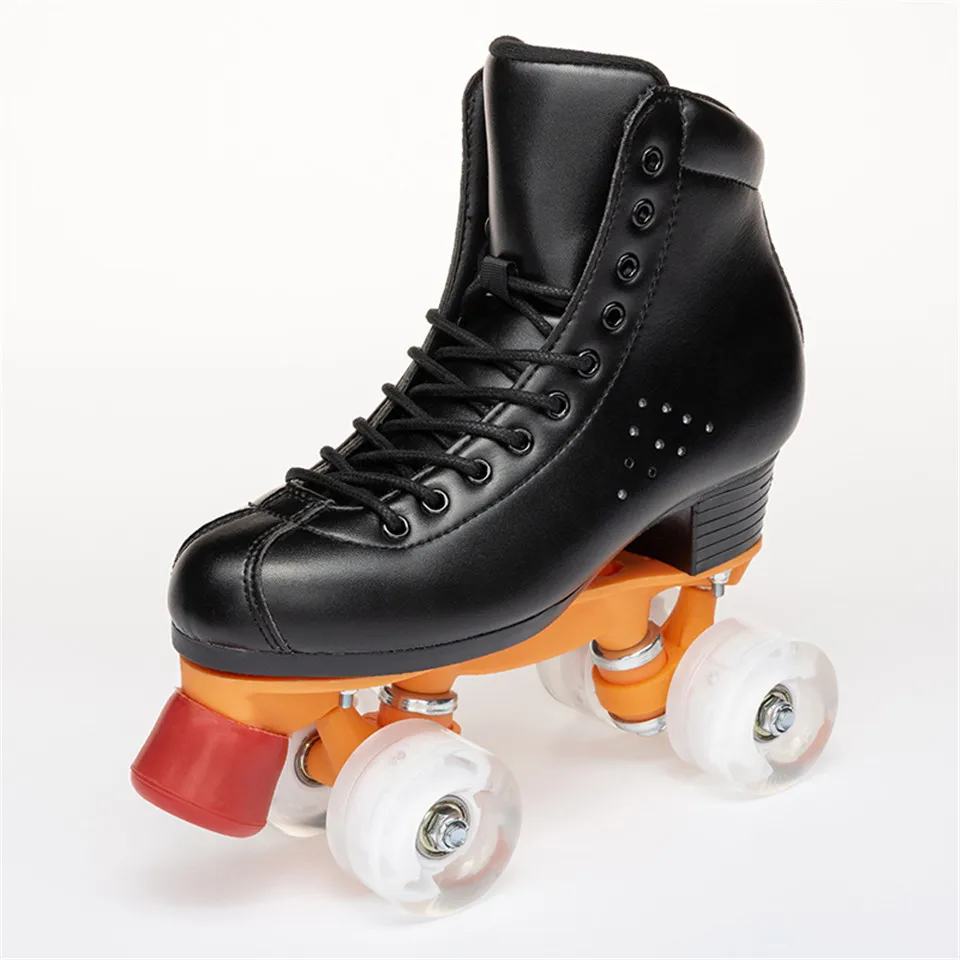 Роликовые коньки двухрядные двухлинейная обувь Patines для детей взрослых