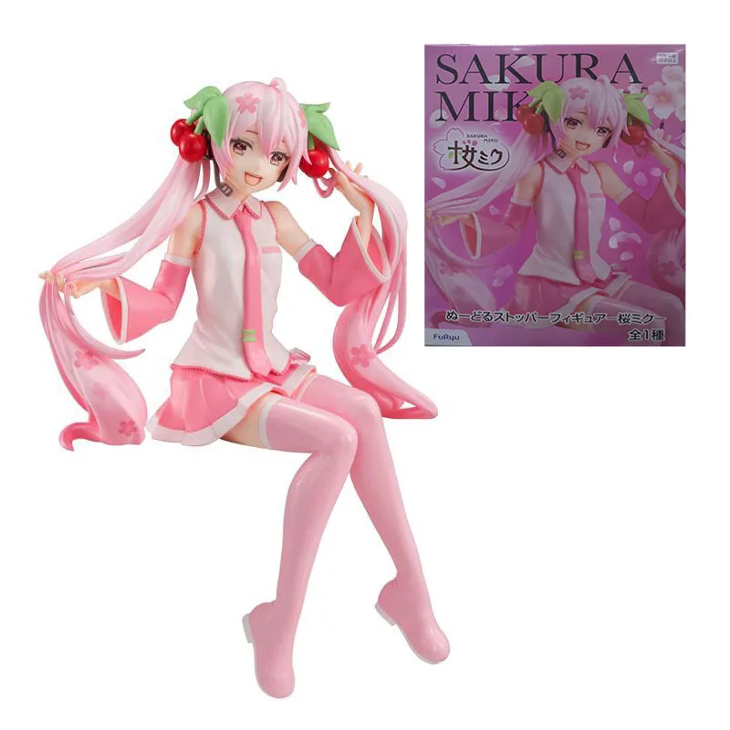 

Furyu Hatsune Cherry Miku Garage Kit Pvc Assembly Model Western Animiation Action Figure Kids Toys