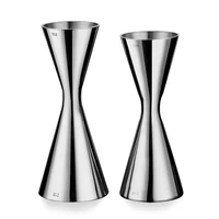 stainless steel measure cup double head bar party wine cocktail shaker jigger