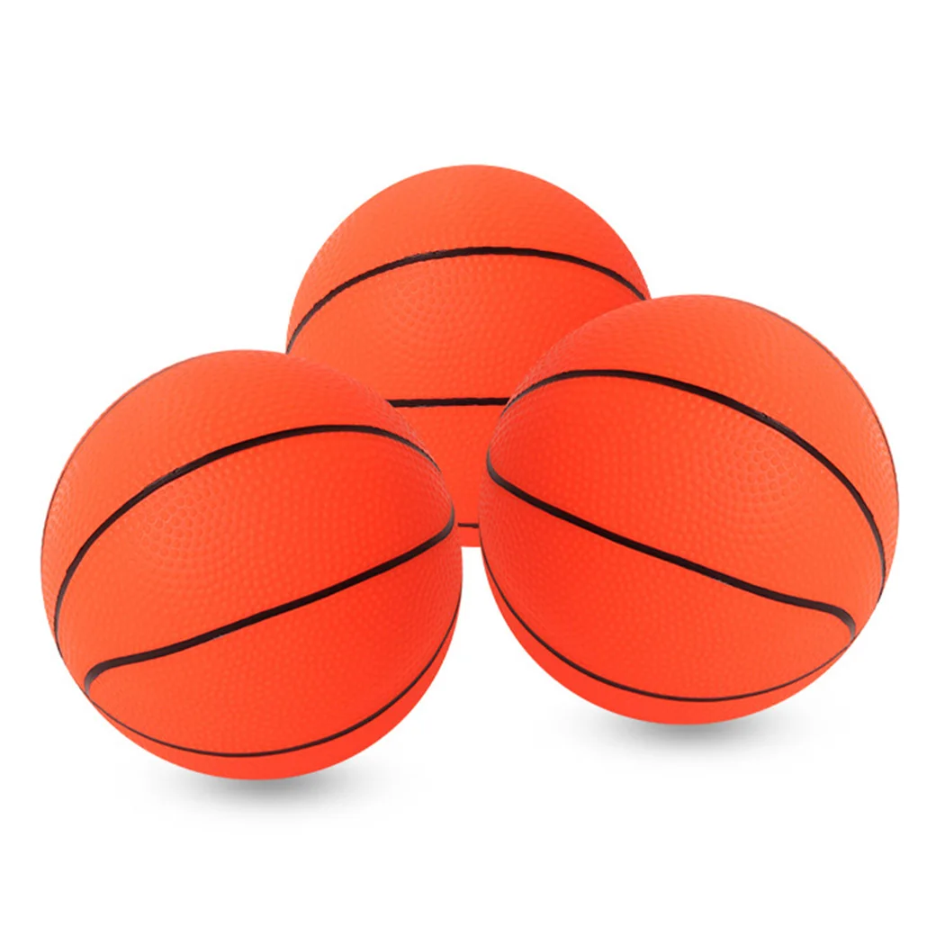 

PVC Indoor Basketball 4pcs 4.7 inch Inflatable Basketball For Children