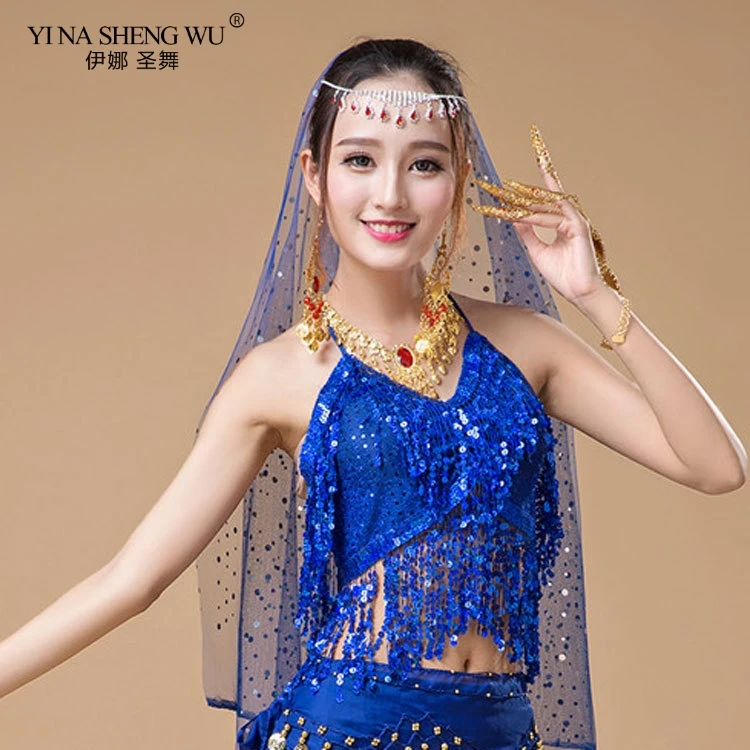 Женский костюм для латиноамериканского танца живота откровенный укороченный