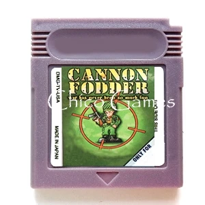 Cannon Fodder Video Game Memory Accessories Cartridge Card for 16 Bit Console | Электроника