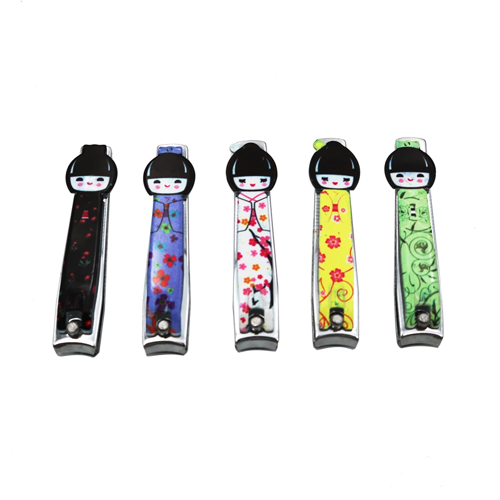 Япония Долли из нержавеющей стали для бровей Пинцет Набор маникюра машинка