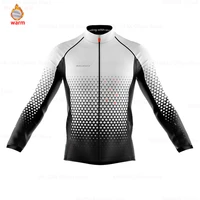 winter cycling clothing 2021 raudax pro team long sleeve cycling jersey mtb thermal fleece ropa de ciclismo warm bike jacket