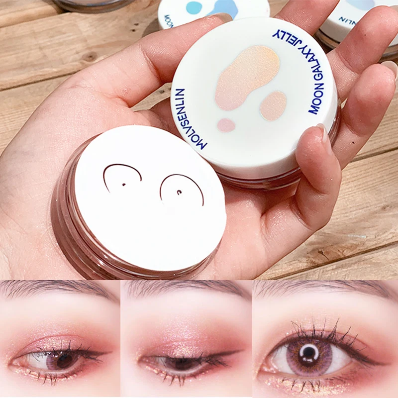 7 цветов Жидкий блеск для век водостойкие стойкие тени для век Выделите жидкий пигмент косметика для глаз макияж TSLM1