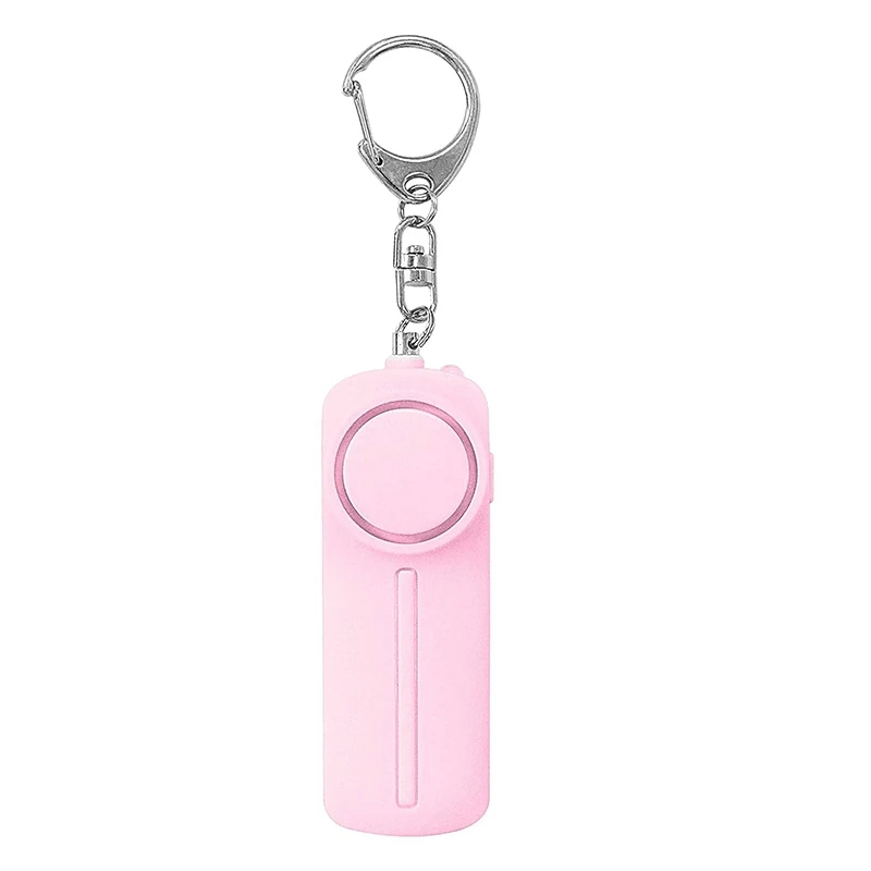 

Personal Alarm Keychain 130 DB Warning Device with LED Light Suitable for Ladies, Children, Seniors and Joggers