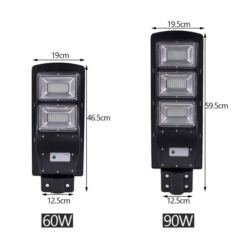 

90W 180LED Solar Street Light Radar Motion Sensor Garage Light Outdoor Waterproof Wall Lamp Garden Park Pathway