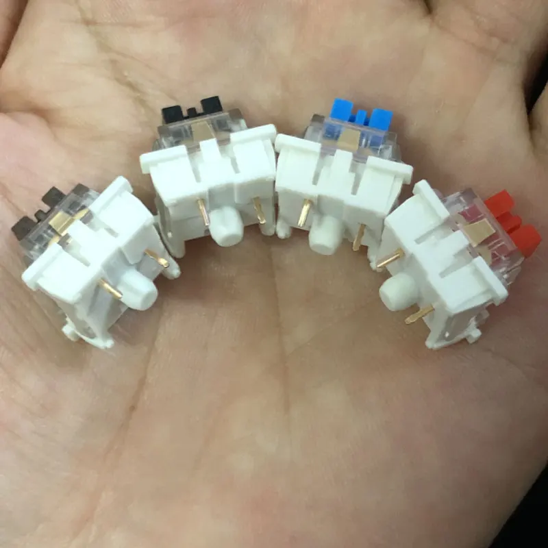 Аксессуары для клавиатуры серия Outemu MX Клавишные переключатели синий красный