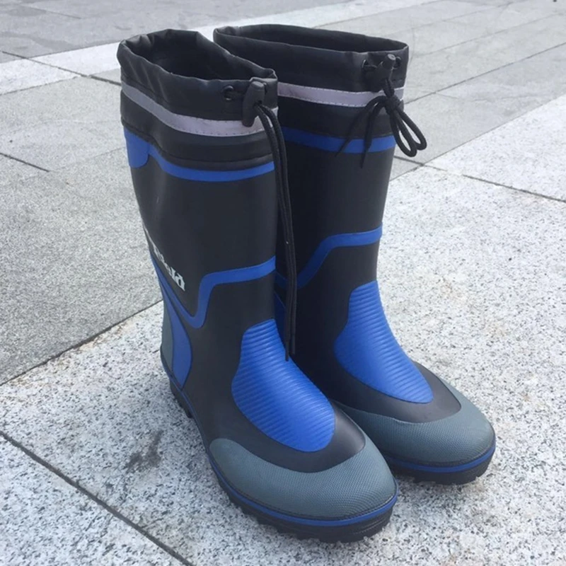 Водонепроницаемые резиновые сапоги для мужчин Обувь дождливой воды
