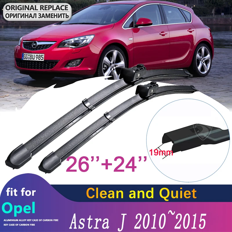 

Car Wiper Blades for Opel Astra J Vauxhall Holden 2010 2011 2012 2013 2014 2015 Front Windshield Windscreen Brushes Car Goods