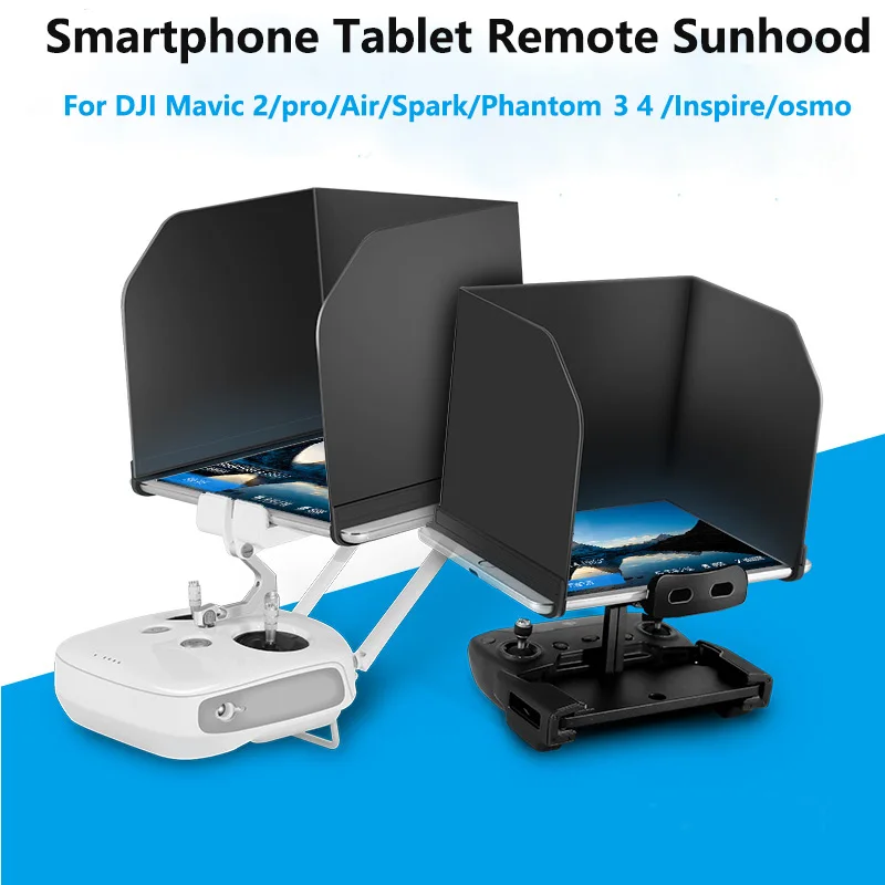 DJI Drone Remote Control Monitor Sunshade Hood Smartphone Tablet Sunhood for DJI Mavic Air 2/Mavic Mini Pro/Spark/ Phantom 3 4
