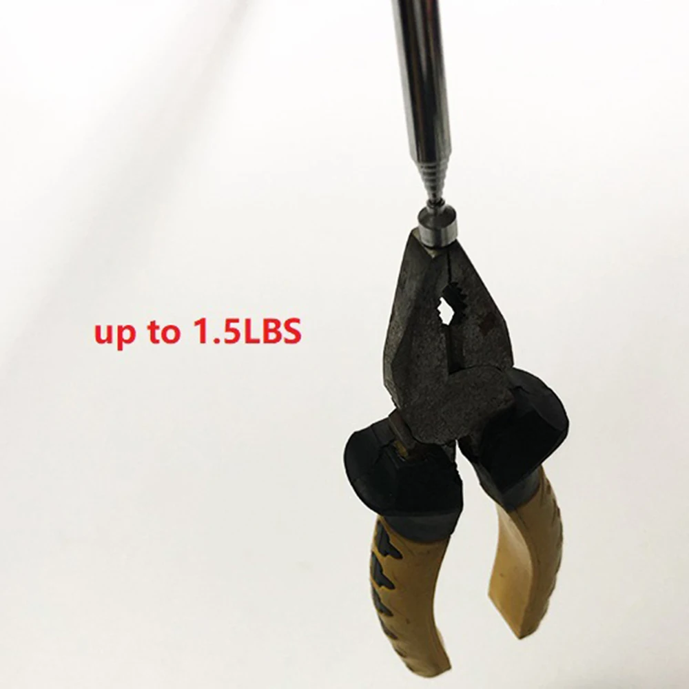 

Powerful Magnetic Picker, Telescopic Suction Rod, Metal Pen With Pen Holder, Strong Magnetic Pen Hanging Type, Black Picker