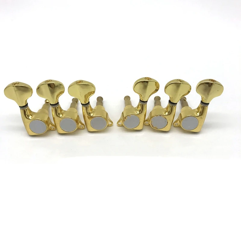 

Locked String Tuners 1:18 Gear for Acoustic Electric Guitar(3L+3R)