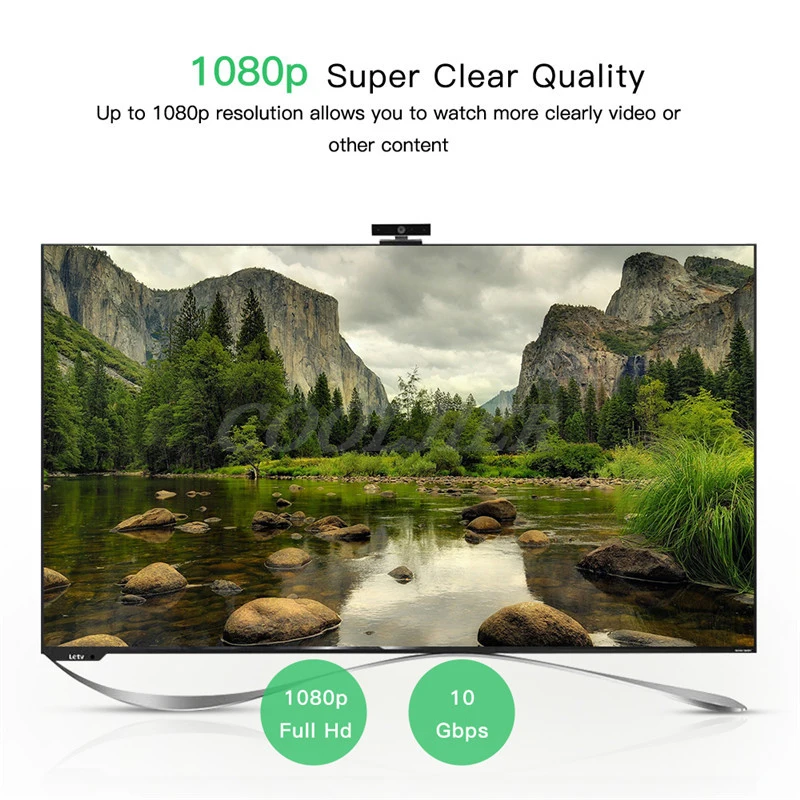 1080P HDMI в VGA адаптер мама-папа цифро-аналоговые аудио и видео конвертер кабель для ПК ноутбук ТВ коробка проектор
