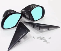 fit 92 00 civic 4dr sedan manual adjustable spoon style jdm side view mirror fits civic