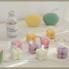 Украшение для дома, свечи-пузыри в виде кубиков свечей, искусственная соевая кубическая свеча, Ароматизированная Расслабляющая подарок на день рождения, украшение для дома