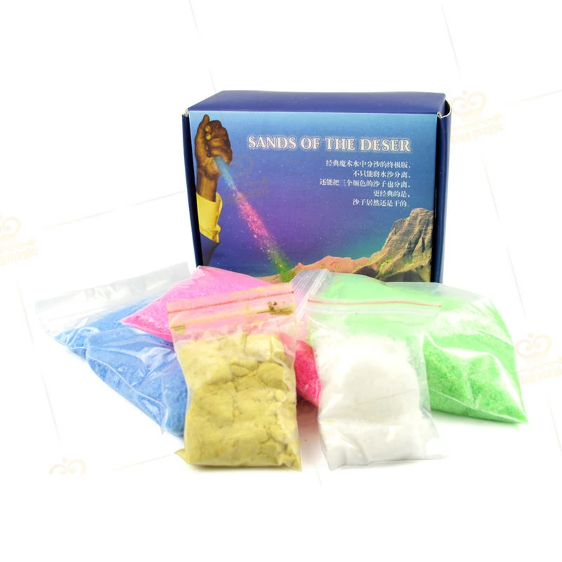 Полный набор из песков пустыни-Волшебные трюки 450 г крупным планом магический