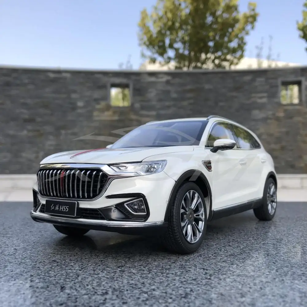 Модель автомобиля под давлением SUV Dragon HS5 1:18 (белый) + небольшой подарок!|Наземный
