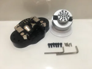 Мини-тиски для гравировки шариков, инструменты для настройки кольца, алмазный камень, набор для самостоятельного изготовления металлических блоков 80 мм, устройство для создания шариков, удобные ювелирные изделия