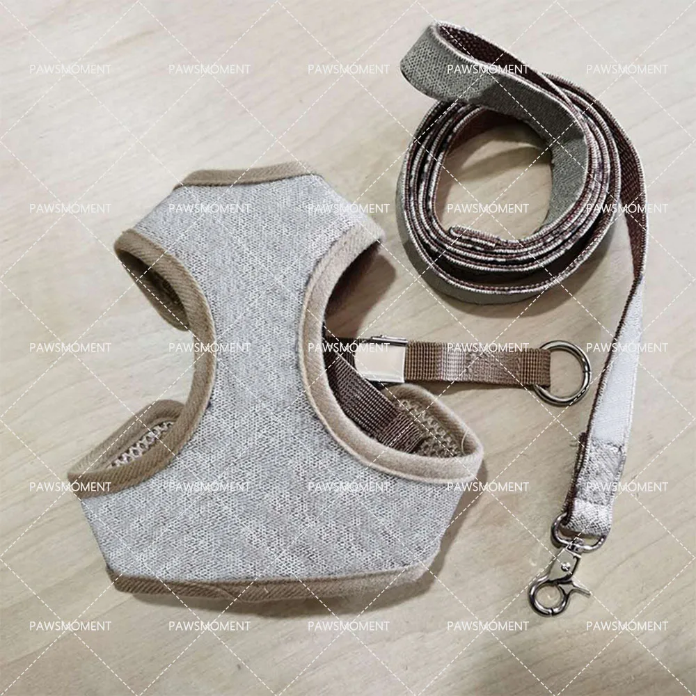 Кожаный собачий ошейник для маленьких собак чихуахуа набор шлейки и поводка