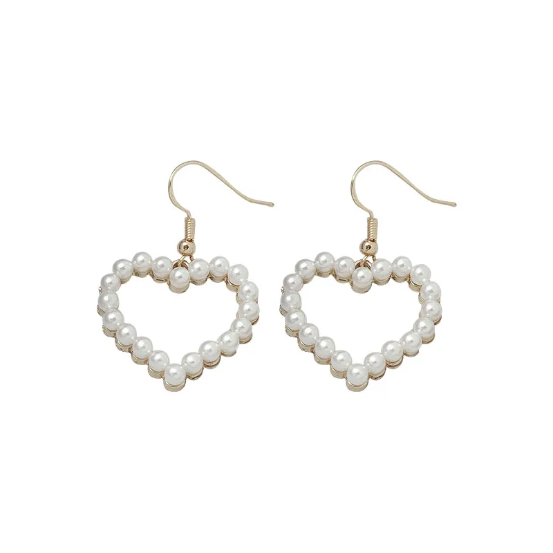 

High Grade Sense Earrings South Korea Elegant Online Influencer Eardrops Simple Earrings New Style Tide Pearl Stud Explicit