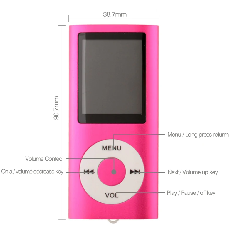 Mp3 плеер GREATLINK 4 го поколения 1 8 дюйма ГБ 16 32 64 ГБ|MP3-плееры| |