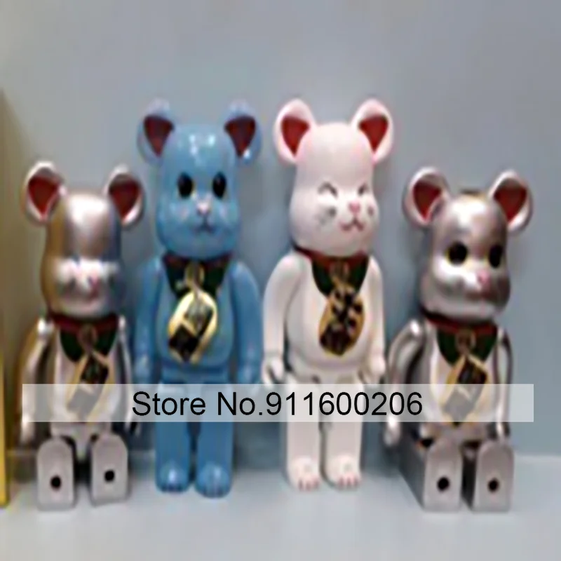 

Bearbricklys 28cm 400% Bear&bricklys Toy Blocks Bear Toy Action Toy Figures Garage Kits Dolls Kids Toys