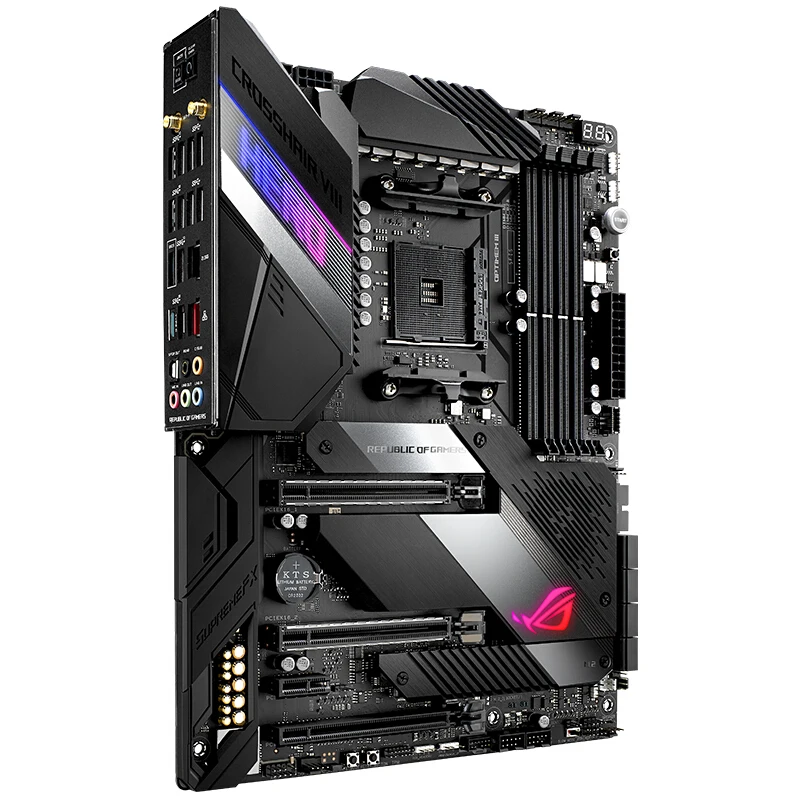ASUS ROG CROSSHAIR 8 HERO Настольная компьютерная игра X570 материнская плата C8H Новый