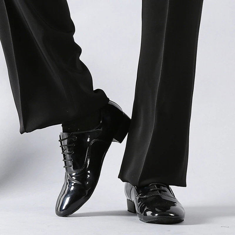 Мужские туфли для латиноамериканских танцев Обувь бальных танго сальсы мужская