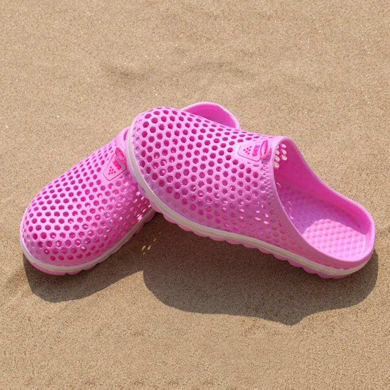 Fashion Plus Size 37-55 Unisex Slippers Outdoor Beach Sandal For Male Hollow Non-slip Men Clogs Terlik | Обувь
