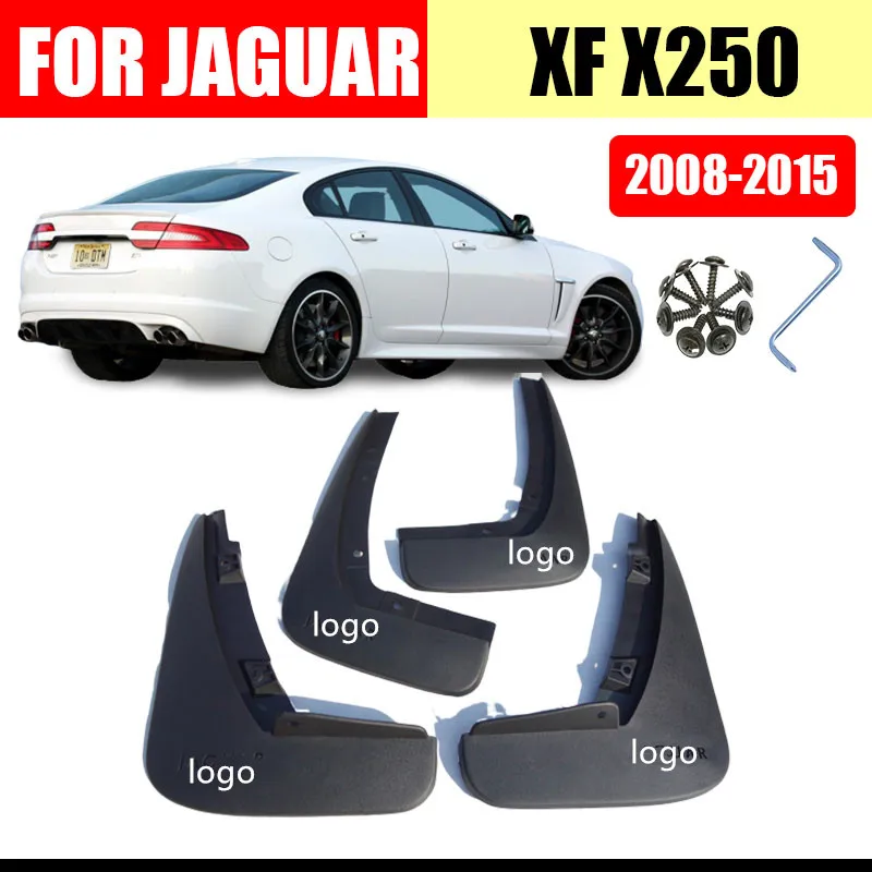 Брызговики для jaguar xf X250 2008 2015 крыло JAGUAR XF брызговик Frnders автомобильные аксессуары