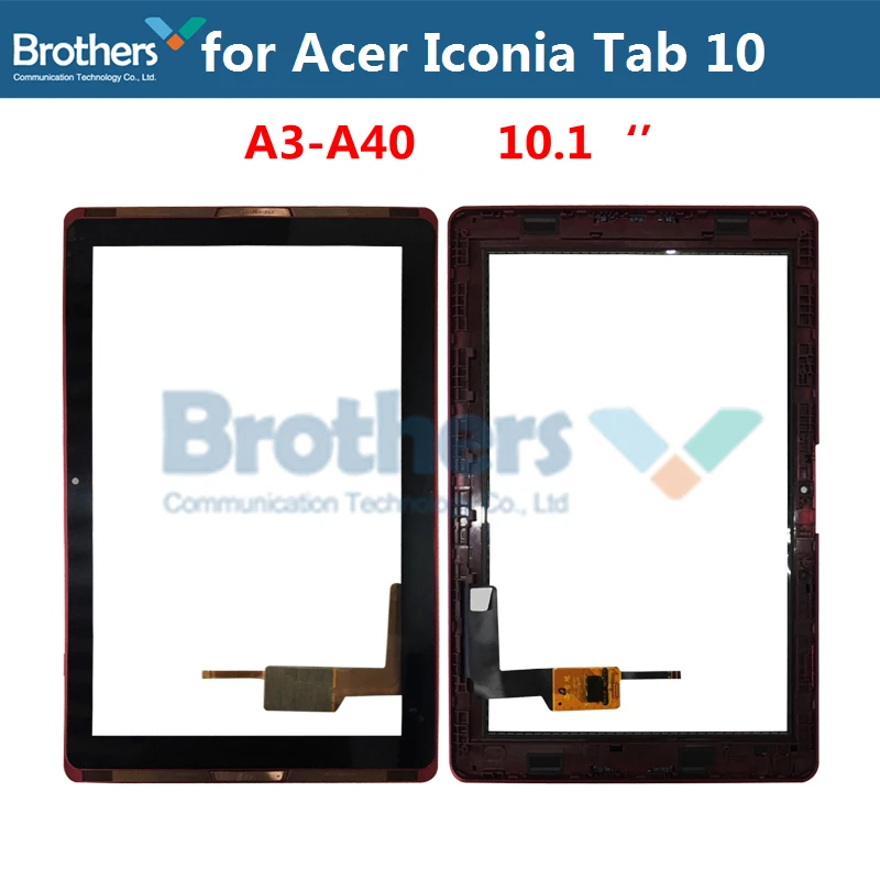 Планшет сенсорный экран для Acer Iconia Tab 10 A3 A40 дигитайзер Передняя стеклянная панель