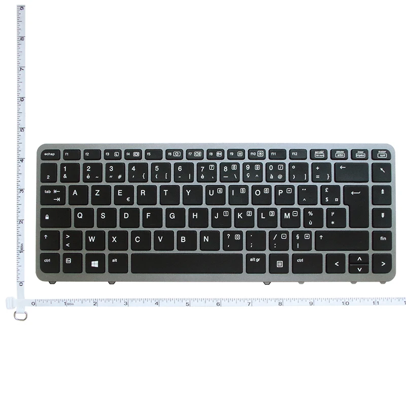 French Azerty Replacement Keyboard For HP Elitebook 840 G1 G2 850 FR No backlight | Компьютеры и офис