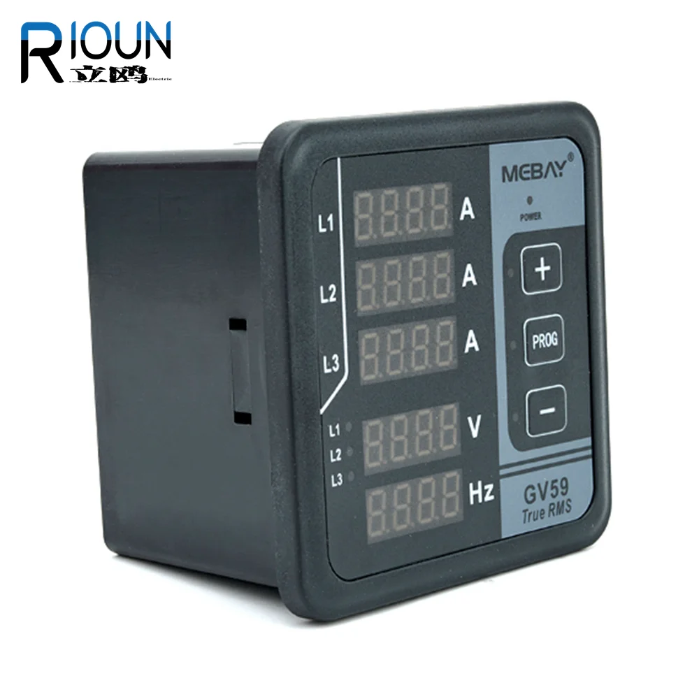 GV59 GV59R цифровой многофункциональный измеритель тока и напряжения для