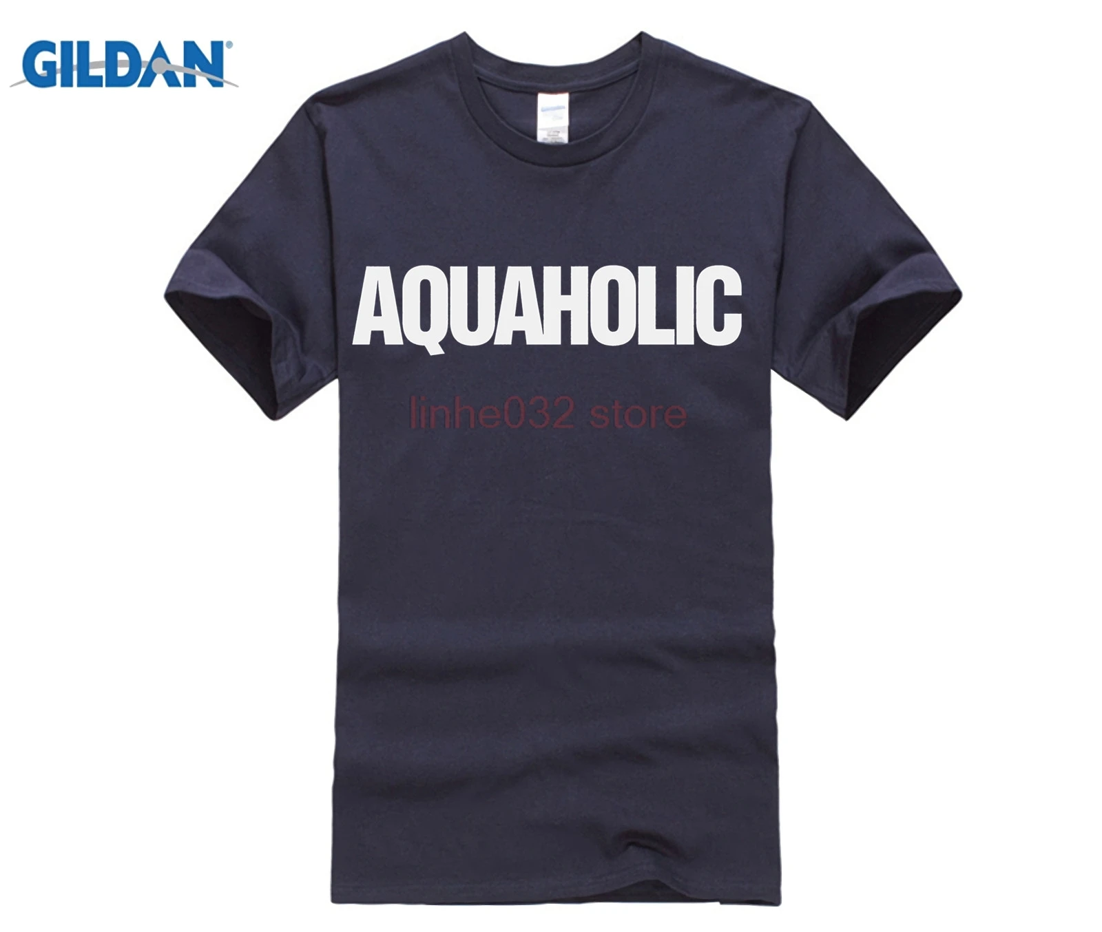 Aquaholic Мужская водоотталкивающая футболка для Парусников серфингов плавающих