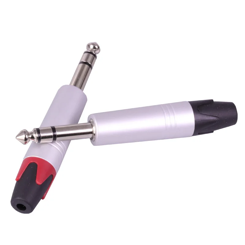 10 шт./5 пар штекер 6 35 мм из алюминиевого сплава|Соединители| |