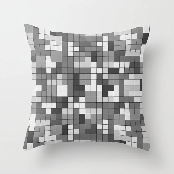

European Grey Geometric Sofa Decorative Cushion Cover Pillow Pillowcase Polyeste Throw Home Living Room Decoration Pillowcover