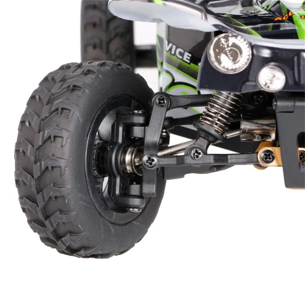 Wltoys 18428 Модернизированный 540 щеточный мотор высокая скорость 40 км/ч 1:18 4D 2,4G RC автомобиль