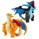 25 см XY Mega Evolution Charizard плюшевые игрушки, мягкие игрушки в виде покемона, детские игрушки