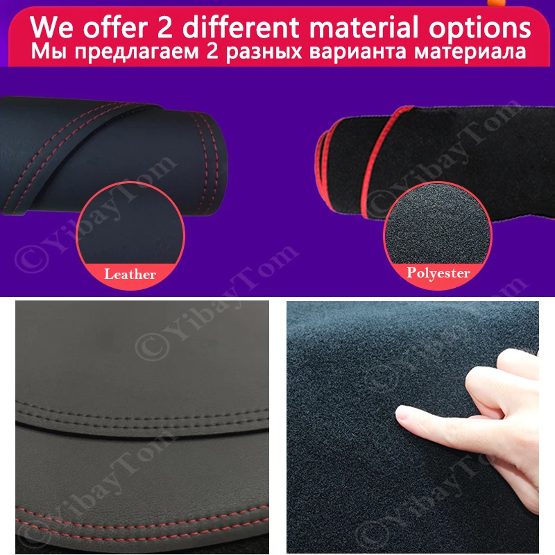 

For Mazda CX-3 2015 ~ 2019 Anti-Slip Leather Mat Dashboard Cover Pad Sunshade Dashmat Protect Carpet Accessories CX3 CX 3 2016