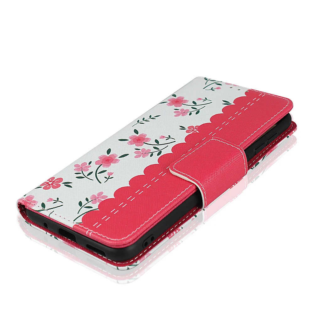 for huawei Nova 5 Printed Wallet Card Holder Protective Shell Huawei nova5 Case Leather Cover Phone Cases |