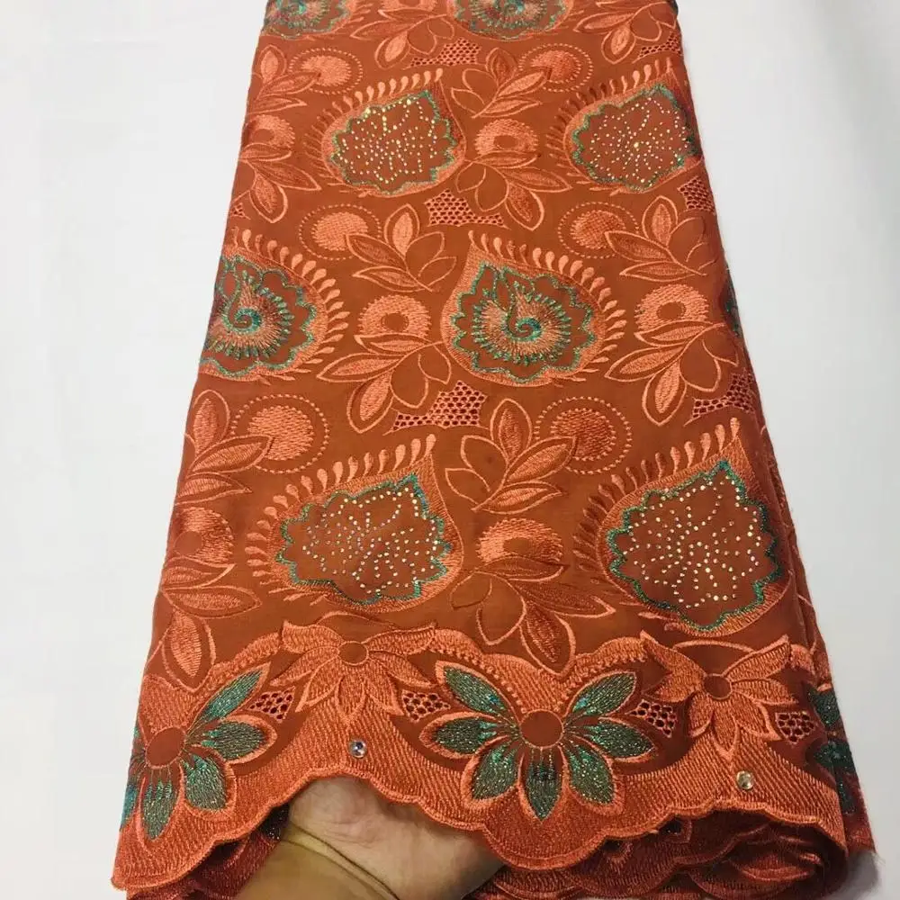 Оптовая продажа хорошая цена новейшая африканская вышивка сухая кружевная